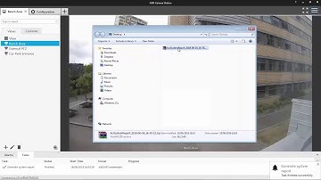 Generate a system report in AXIS Camera Station