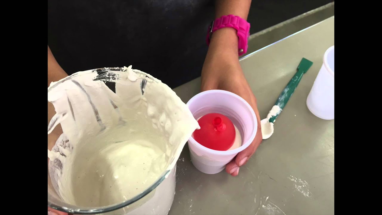 Mixing Technique of Plaster of Paris for Making crafts