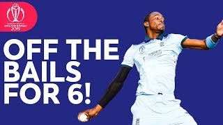 Hits The Bails And Goes For 6! | Unbelievable Delivery by Jofra Archer | ICC Cricket World Cup 2019 screenshot 1