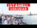 ISTANBUL CITY TOUR 4K | KIZ KULESI USKUDAR Istanbul walking tour | 4K 60FPS UHD | TURKEY 4K TOUR