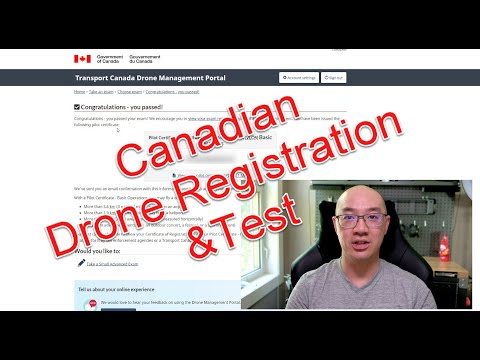 Canada | Drone Registration and passing the Basic Operations Drone Exam!