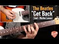 The Beatles - Get Back Guitar Lesson - Full Song - Chords + Solos!