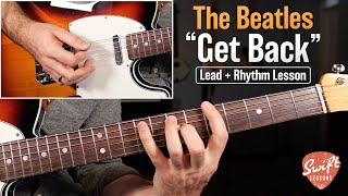 The Beatles - Get Back Guitar Lesson - Full Song - Chords + Solos!