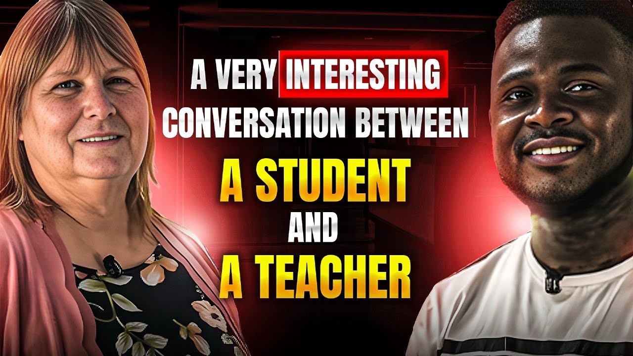 A very interesting conversation between a student and a teacher 🇺🇸🇭🇹🇫🇷 ...