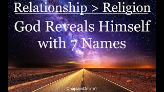 God Reveals Himself with 7 Names