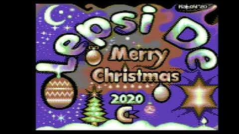 C64 One File Demo:Merry Christmas by Lepsi De! 23 December 2020!