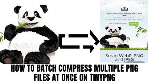 How to batch compress multiple PNG File at once on TinyPNG
