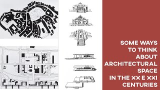Some ways of thinking about architectural space in the XX and XXI centuries.