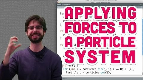 4.8: Applying forces to a Particle System - The Nature of Code