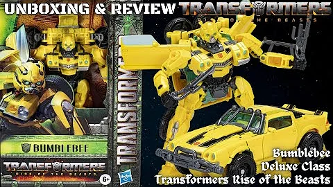 Unboxing & Review - Deluxe Class Bumblebee | Transformers Rise of the Beasts