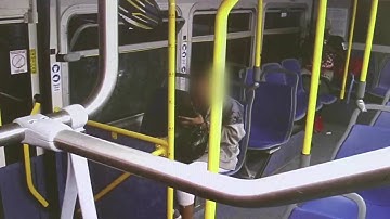 Title: TriMet footage shows bullet hit bus, nearly hit rider