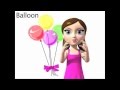 Balloon - ASL sign for Balloon - Animated