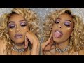 GRAPE SODA MAKEUP/HAIR TUTORIAL ft AFSISTERWIG