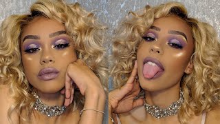 GRAPE SODA MAKEUP/HAIR TUTORIAL ft AFSISTERWIG