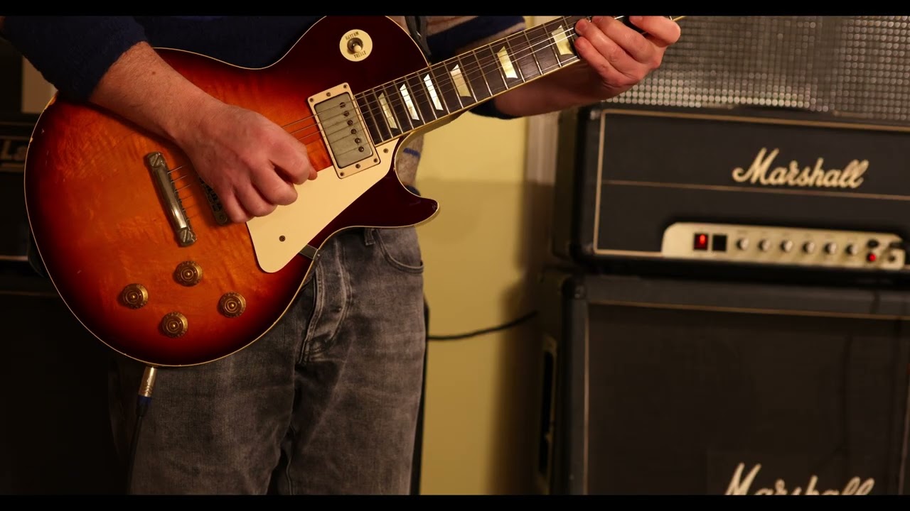 Marshall JMP Super Lead 100W Very Rare Silver face model modded with an extra gain stage.