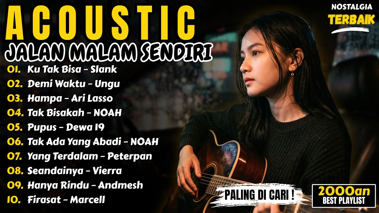 Cover Ku Tak Bisa, Demi Waktu, Hampa | Night Drive Acoustic | Cover Nayra Acoustic