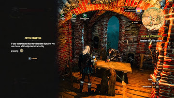 The Witcher 3: Wild Hunt - Active Objectives (Switch Objectives with R3 on the Fly) Tutorial Message