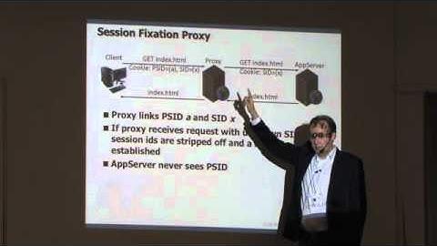 OWASP AppSec 2010: Session Fixation - the Forgotten Vulnerability 2/3