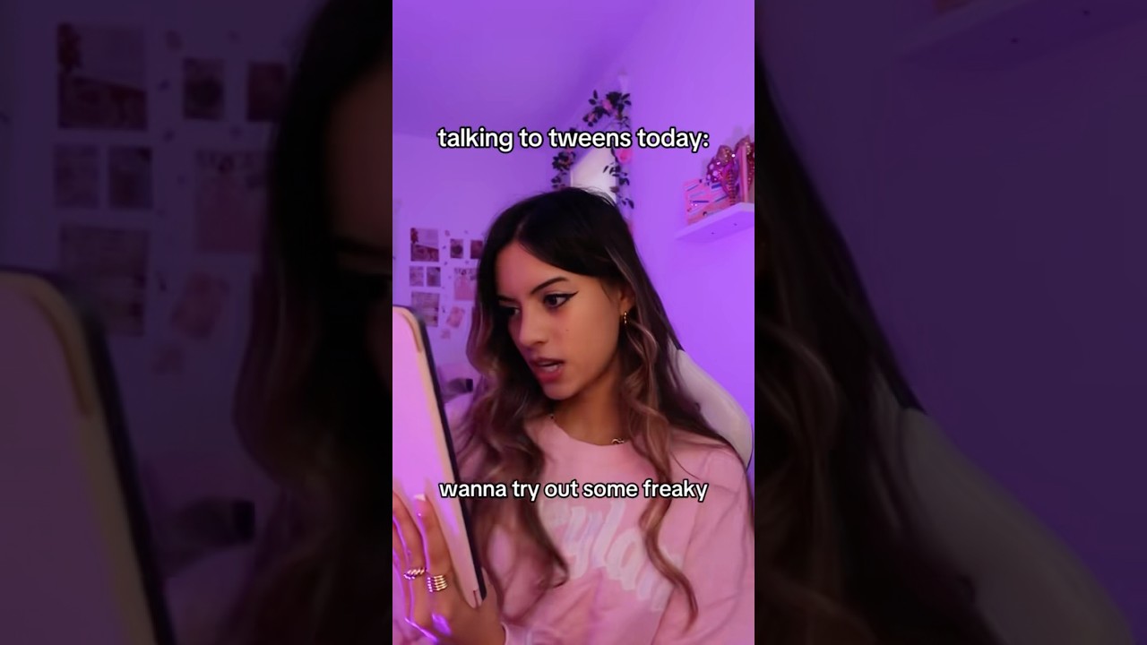 talking to tweens today😭: 