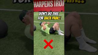 STOP Doing THIS To Fix Back Pain!