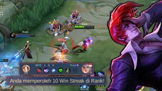 BOWO YAGAMI BIKIN DEK RUNI NANGIS SAMA KELAKUANNYA | CHOU FULL DAMAGE - TOP GLOBAL CHOU MLBB