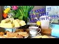 Afternoon Tea Sandwiches.. classic recipes!