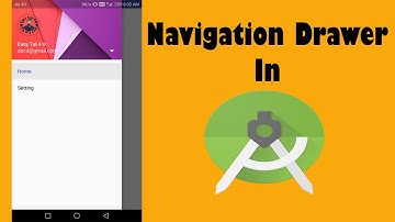 Latest Android Studio Navigation Drawer Tutorial in Hindi by Easy Tut 4 U