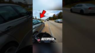 Casi pierde el control por culpa de un BMW 🚗⚠️