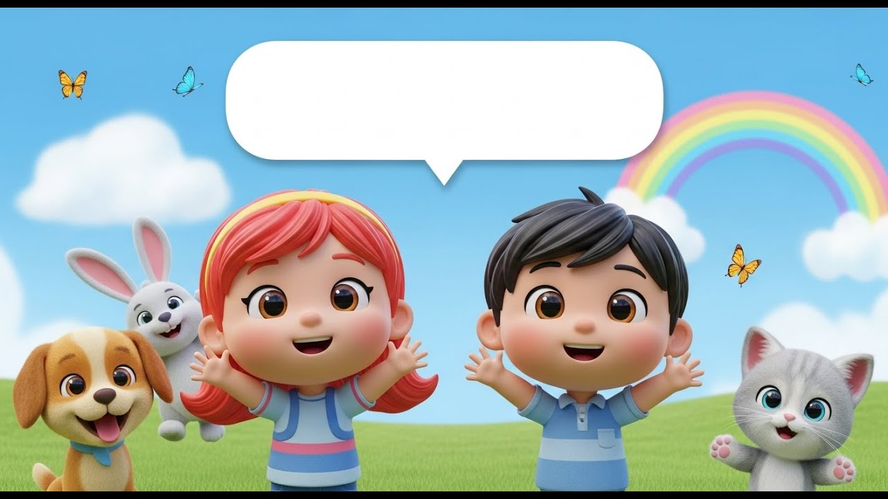 Hello Animal Friends | Kids Friendship Song | Fun Preschool Sing Along