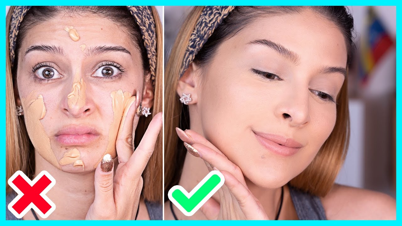 COMO APLICAR BASE DE MAQUILLAJE CORRECTAMENTE 