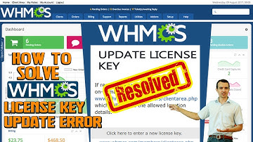 How to solve WHMCS License key update error?[STEP BY STEP]☑️