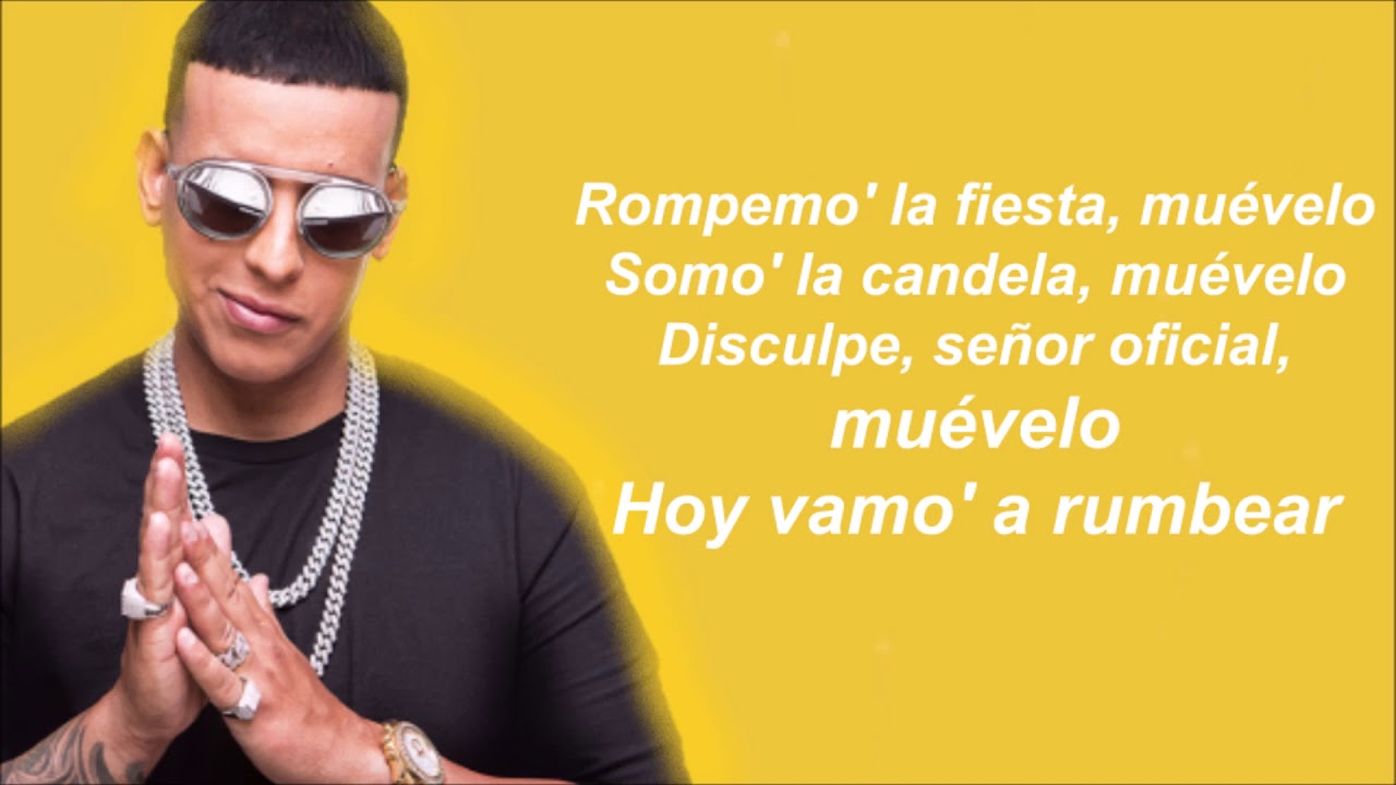 Muevelo Nicky Jam, Daddy Yankee Letra Lyrics YouTube