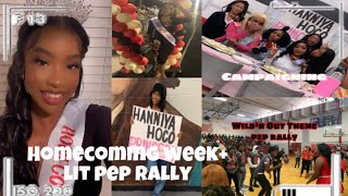 Homecoming week HOCO COURT EDITION👑⚡️+ LIT PEP RALLY WILDN’n OUT THEME🎬I WON HOMECOMING PRINCESS❤️