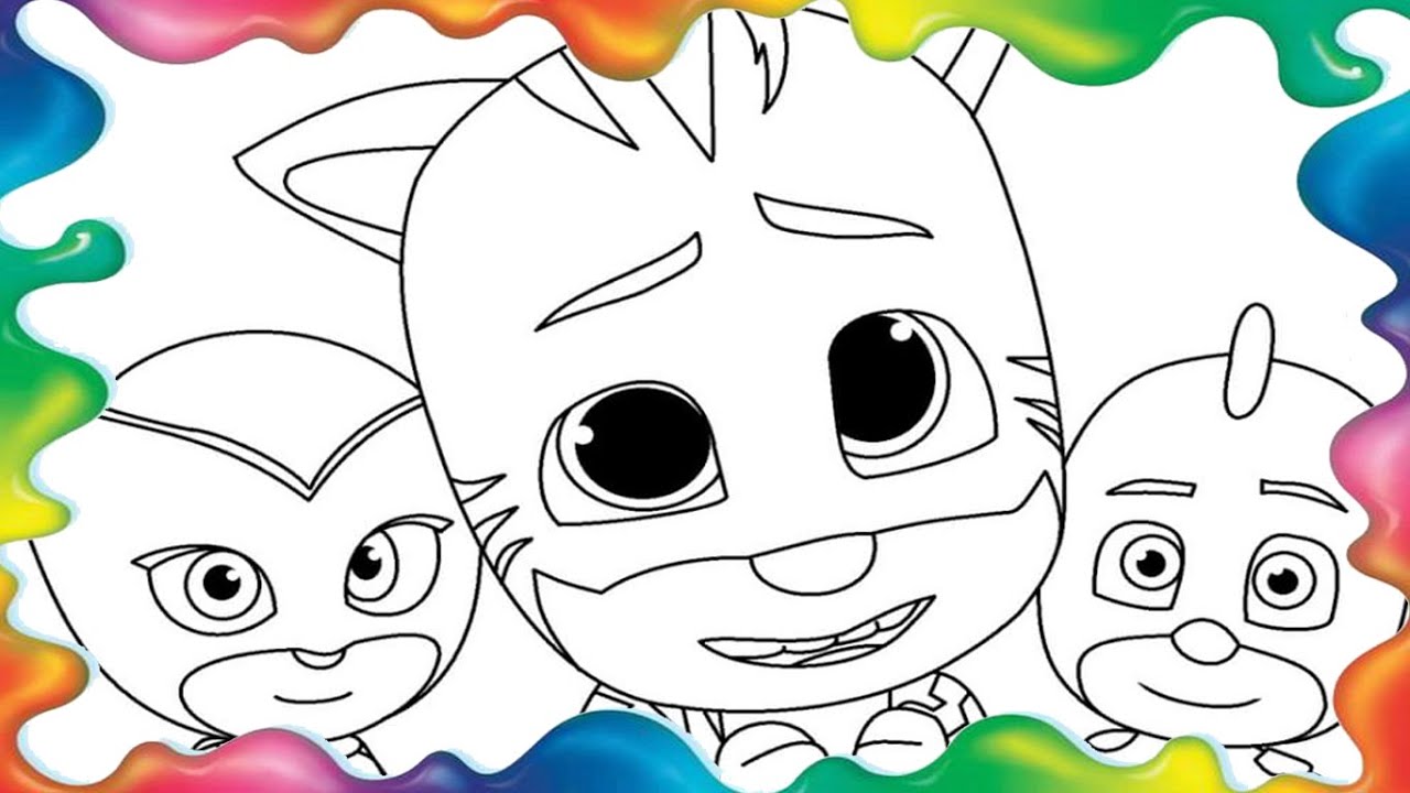 Jogue PJ Masks para pintar: Catboy, um jogo de Pintar