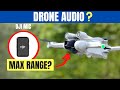 I put a mic on my drone  dji djimic djimini3pro drone