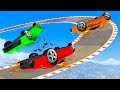 RACING ON OUR ROOFS?! - GTA 5 Funny Moments