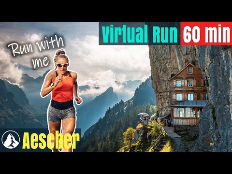2022 Ebenalp Schweiz Wunderland | Trail Running Video für Laufband Training | Virtual Run #34