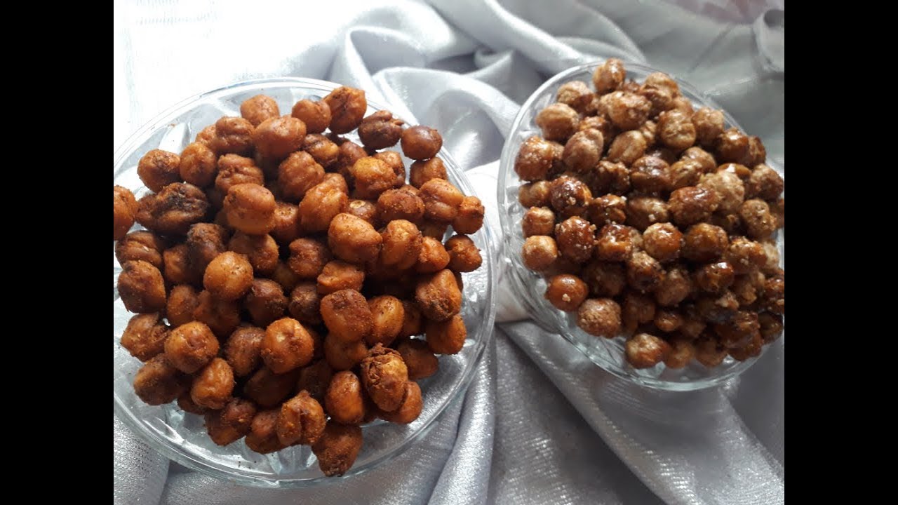 الحمص بطريقتين: حمص كراميليزي و حمص مملح بالتوابل/سلسلة عاشوراء