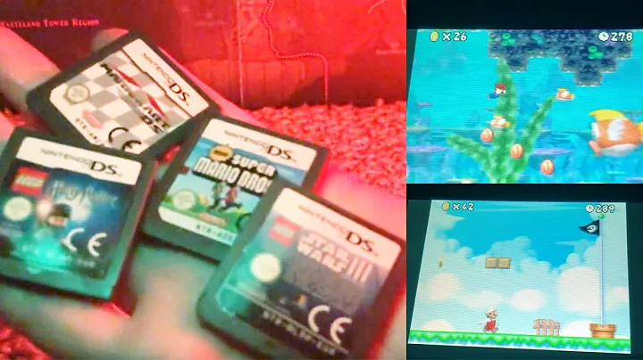 ASMR DS Games Haul and Gameplay