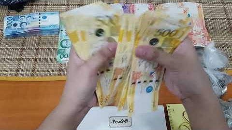 [22] ASMR MONEY SORT & COUNT - Let