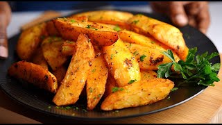 The tastiest Potato wedges in just 5 minutes
