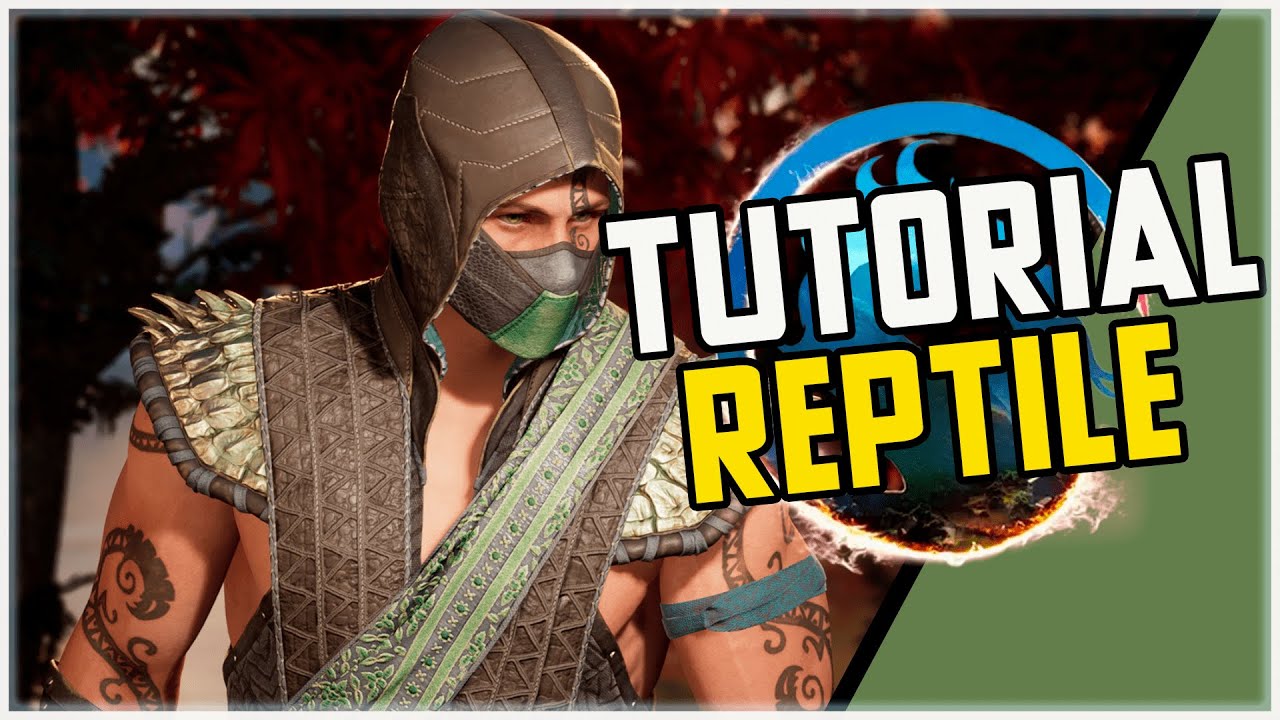 COMO JOGAR de REPTILE no MORTAL KOMBAT 1!!