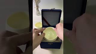 tea set 象牙白汝窯主人杯茶杯，大師作品汝瓷開片可養 茶生活 茶具 茶器 品茗杯