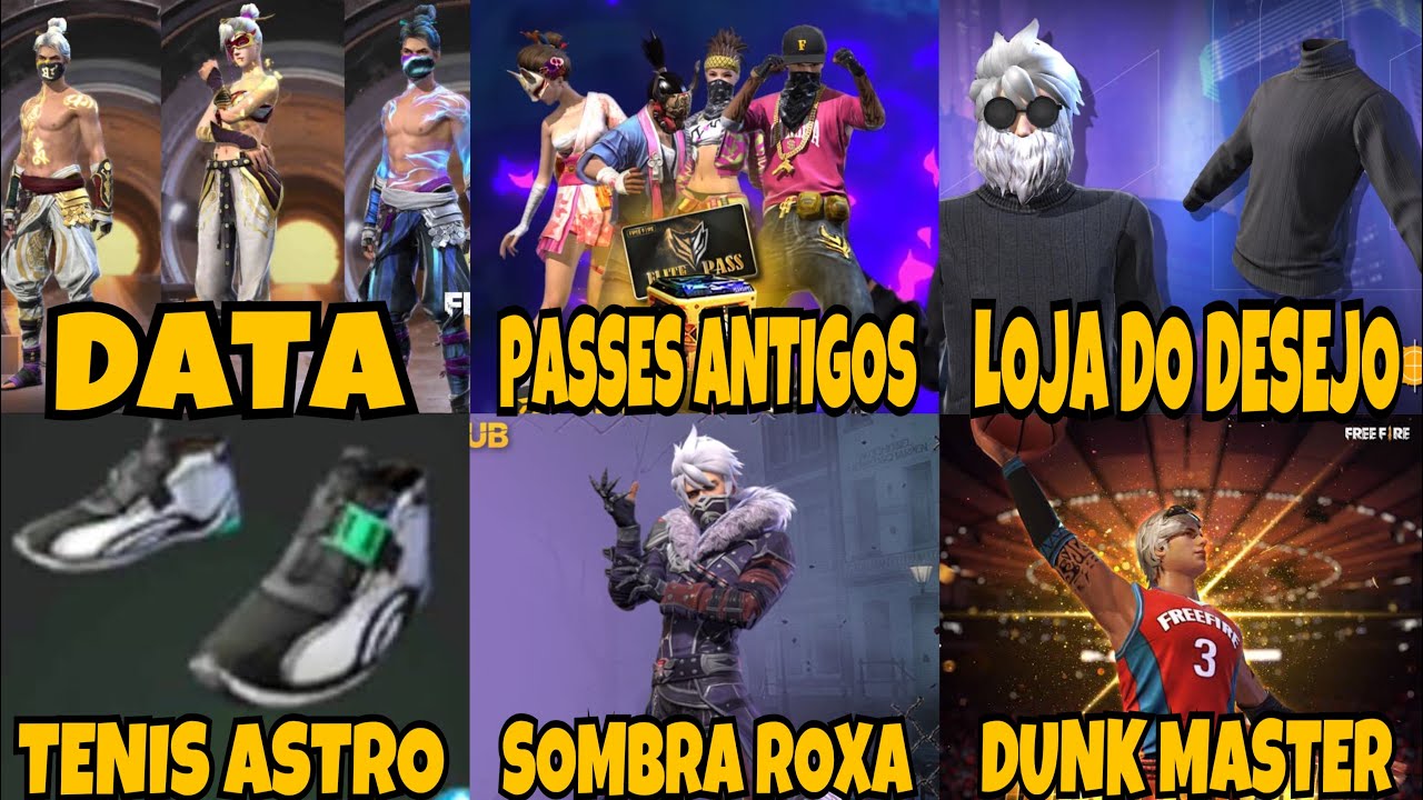 BARBINHA DE VOLTA AO FREE FIRE?-BANDEIRÃO,NOVA SKIN,INCUBADORA 3 EM 1  FF,SOMBRA ROXA,DUNK MASTER!! 