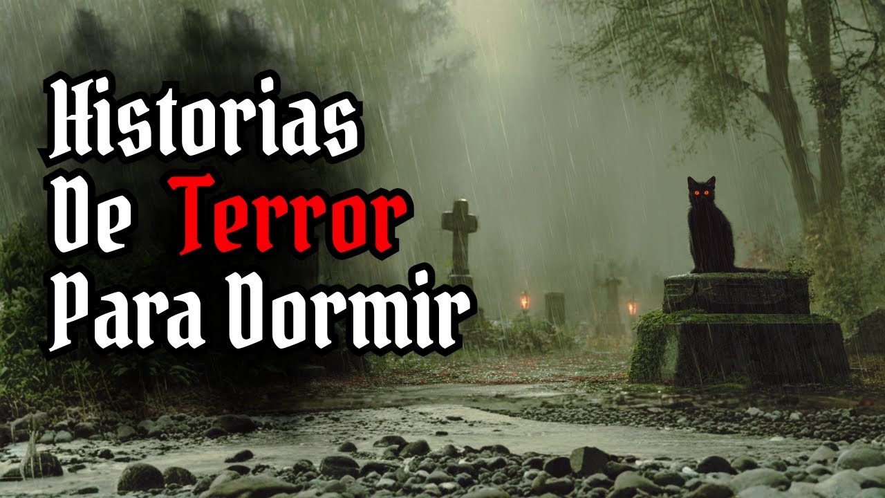 3 Horas de Historias de Terror Con Sonido de la Lluvia Para Dormir | Pantalla Oscura | Ep. 90