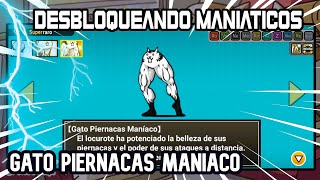 The Battle Cats en español Como Vencer al Gato Piernacas Maniaco Facilmente (Beat Manic Macho Legs)