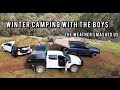 Winter Camping Trip | 4wdriving, Fishing and Cooking