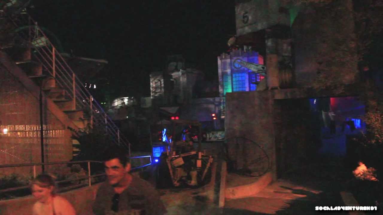 The Aftermath Maze At Six Flags Magic Mountain Walk Through The Aftermath Maze At Six Flags Magic Mountain Walk Through