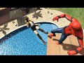 GTA 5 Epic Ragdolls | SPIDERMAN Jumps/Fails ep.24 (Euphoria physics | Funny Moments)