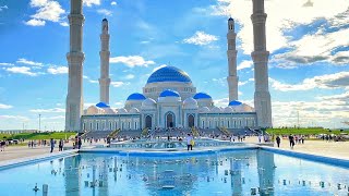 НОВАЯ МЕЧЕТЬ в Астане через неделю после открытия / Самая большая Мечеть в Центральной Азии